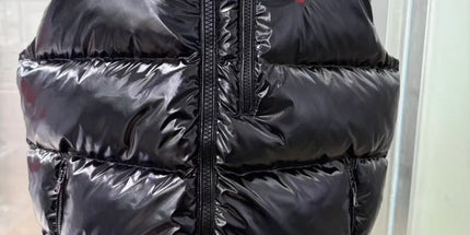 Thickened down polo jackets for enhanced warmth