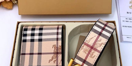 Luxury LV & Burberry Belt + Purse Set – Timeless Drip, Designer Flex - Mldripanddrop