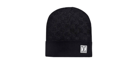 LV Beanie Full Black LV Beanie Mldrip