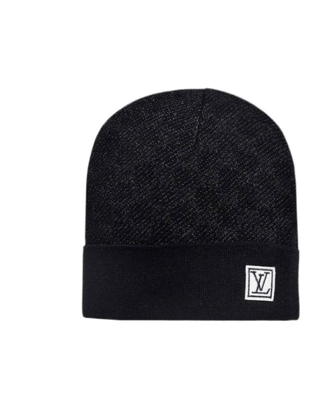 LV Beanie Full Black LV Beanie Mldrip