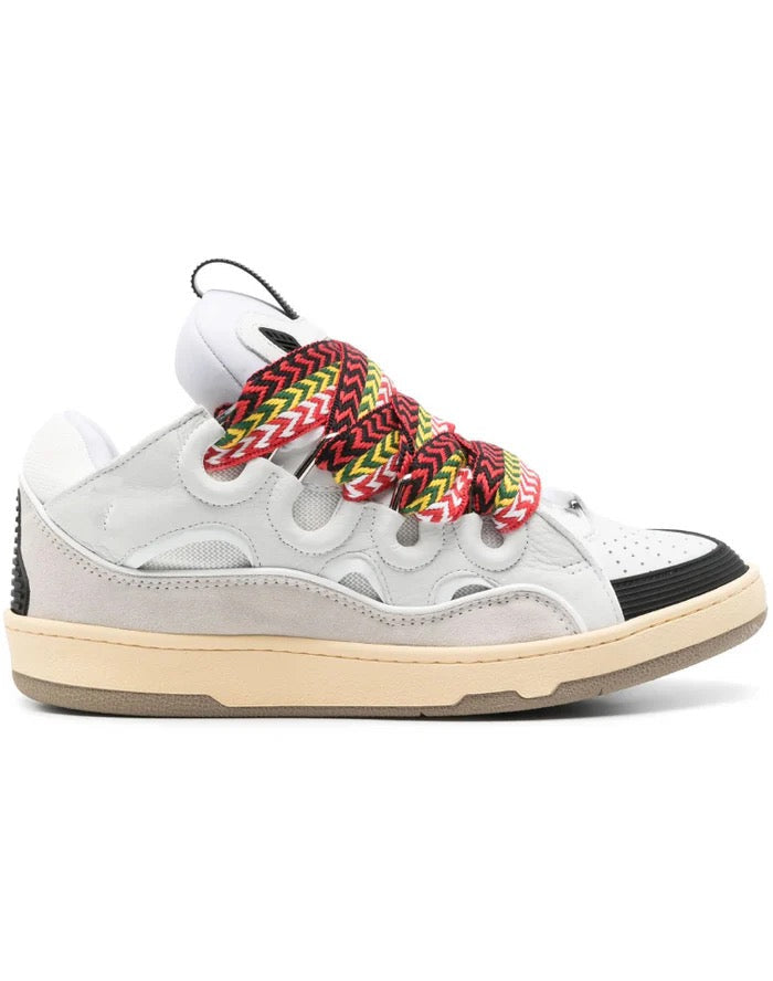 Lanvin Crub Shoes - White / Multicolor Laces