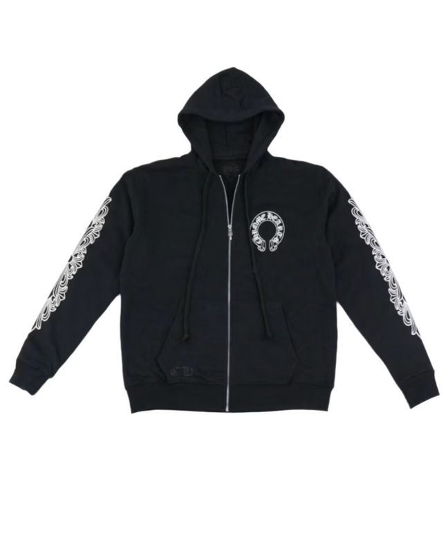 Chrome Classic Zip Hoodie – product view 2