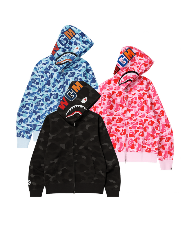 Ape Shark Zip Hoodie – main product image