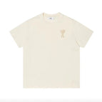 beige-beige-ami-paris-classic-logo-t-shirt