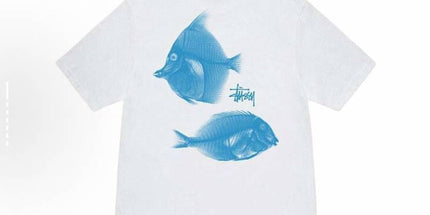 Stüssy Tea Fish T-Shirt – Streetwear Essential - Mldripanddrop