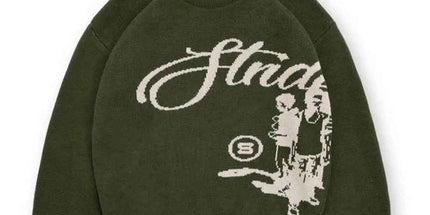 Men’s Y2K Oversized Knit Sweater 2 Mldrip