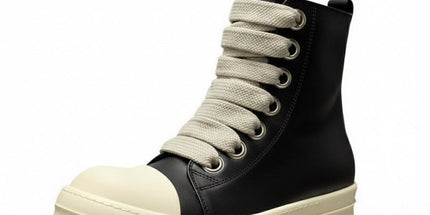 Owens–Style Jumbo Lace-Up Sneakers – Chunky Avant-Garde Shoes Mldrip