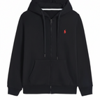 Hoodie / Black/Red / S