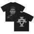 Ronaldo Black Football Short-Sleeve T-Shirt