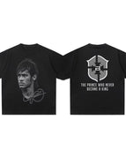Neymar Black Football Short-Sleeve T-Shirt