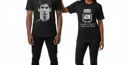 Football Legends Tee – Messi, Ronaldo & Neymar Mldrip