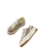 Beige Old School Shoes