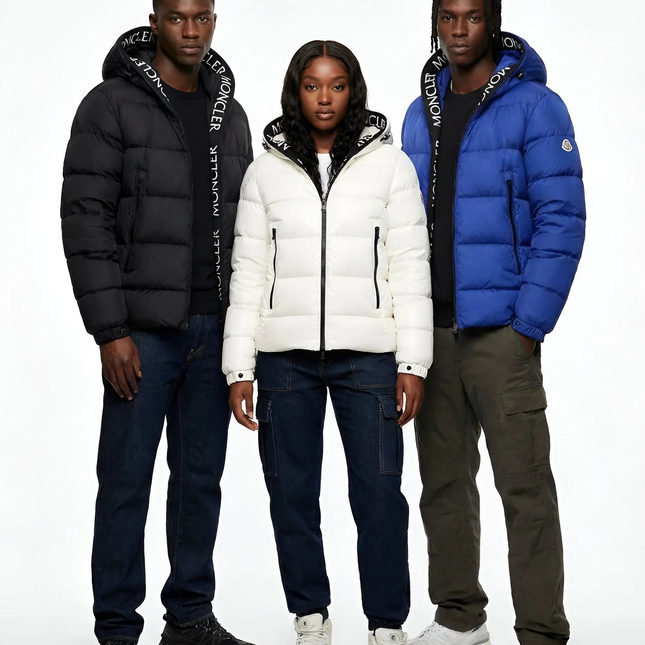 Moncler-Style Luxury Puffer Jacket Unisex Mldrip