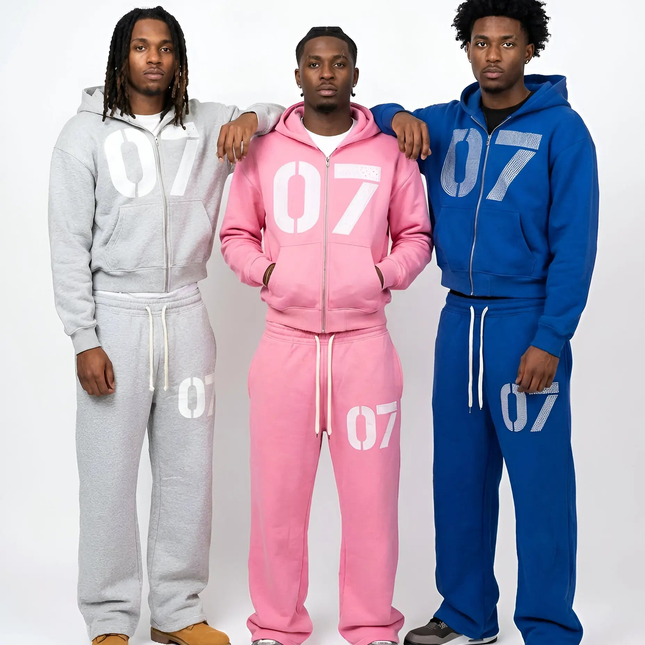 Gothic Streetwear Oversized Hoodie Set Mldrip