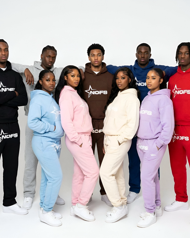 Y2K Gothic Streetwear Hoodie Set Mldrip