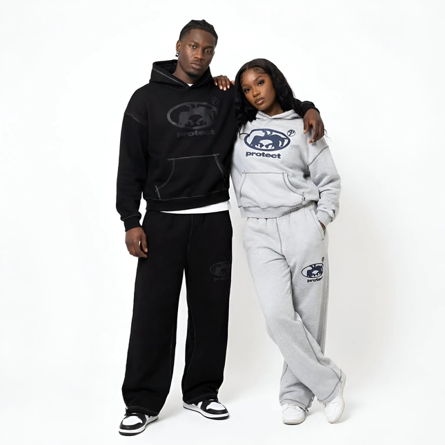 Vintage Rock Hoodie Set Mldrip