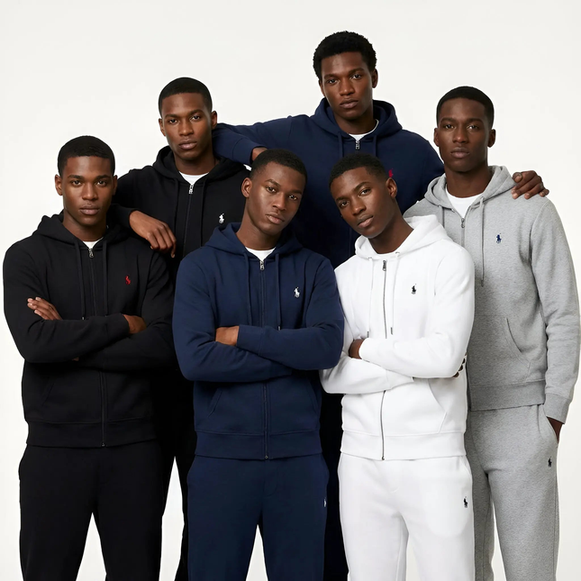 Men’s Polo Zipper Shirt Mldrip