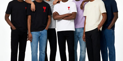 AMI Paris Logo T-Shirt French Mldrip