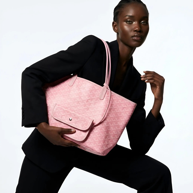 Goyard-Style Tote Bag Mldrip