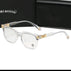 Gold White Chrome Hearts Glasses