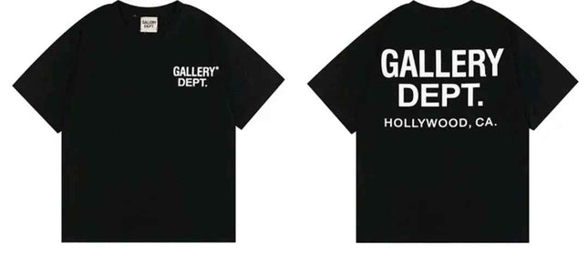 Gallery Dept. T-Shirt black-white-gallery-dept Mldrip