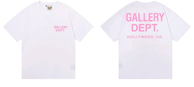 Gallery Dept. T-Shirt white-pink-gallery-dept Mldrip