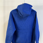 Blue zip jacket