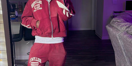 Y2K hip hop streetwear loose men's and women's fits