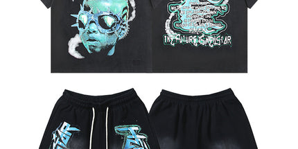 Short Sleeve Shorts Set