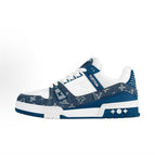 L8 Empty Rubber Trendy Shoes - Blue Denim