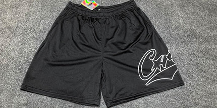 corteiz street embroidery zipper vest Alcatraz shorts new set