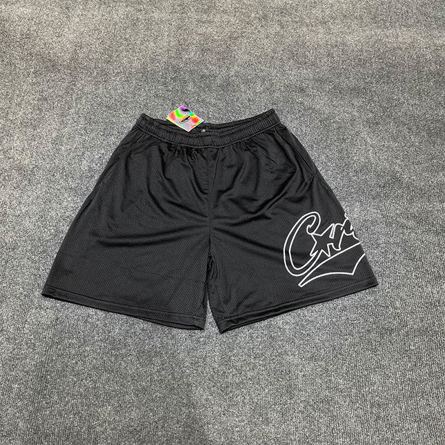 corteiz street embroidery zipper vest Alcatraz shorts new set