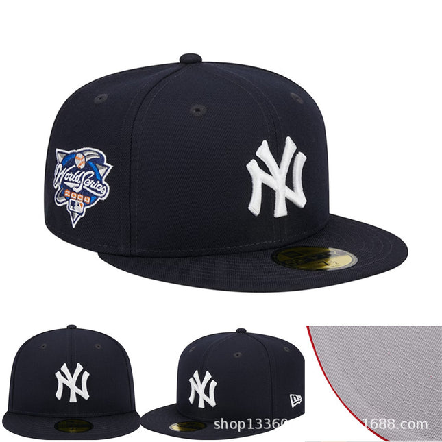 Unisex Full-Seal Flat-Brim Baseball Cap