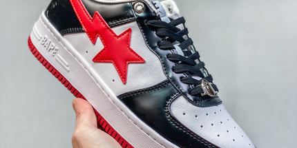 BAPE Patent Casual Shoes Sneakers