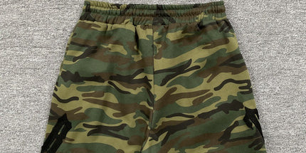 Meichao Trapstar Embroidered Fleece Street Shorts