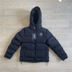 Classic hooded black jacket