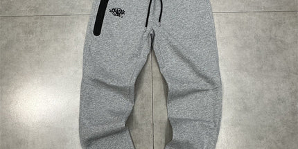 Syna Drill Contrast Stitch Hooded Cardigan Set