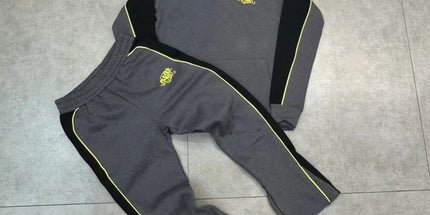 Fleece Hooded Sweatshirt Sweatpants Casual Set