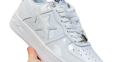 BAPE Patent Casual Shoes Sneakers