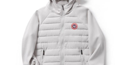 hooded warm and thickened jacket for men