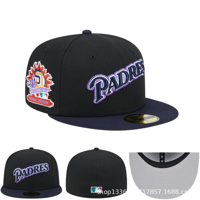 Unisex Full-Seal Flat-Brim Baseball Cap