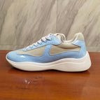 Mike Puda is light blue and shiny