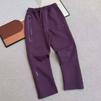 Deep purple sweatpants