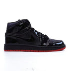 Mirror black red