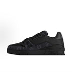 L8 Empty Rubber Trendy Shoes - Second Generation Black Warrior (Embossed)