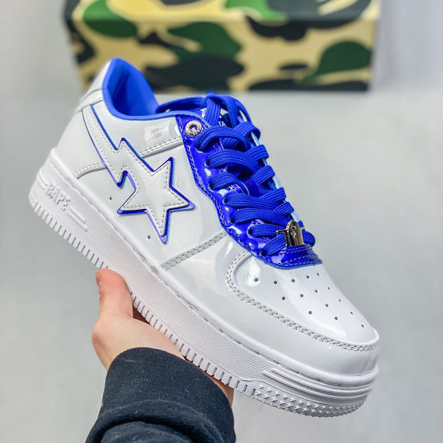 BAPE Patent Casual Shoes Sneakers