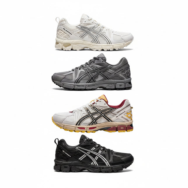 Putian Shoes Arthur Herren- und Damen-Laufschuhe Gel-Kahana 8 FL Dämpfung Retro Vielseitige Freizeitschuhe