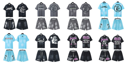 Short Sleeve Shorts Set
