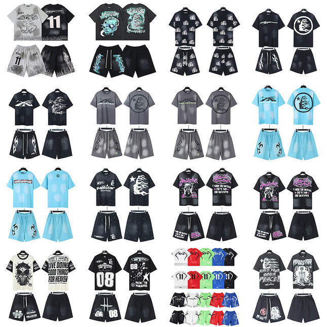 Short Sleeve Shorts Set