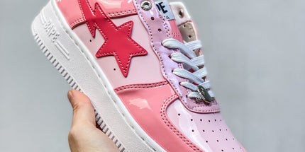 BAPE Patent Casual Shoes Sneakers